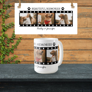 Caneca De Café Dog Mãe Film Strip Foto Mug Personalizado Dono de 