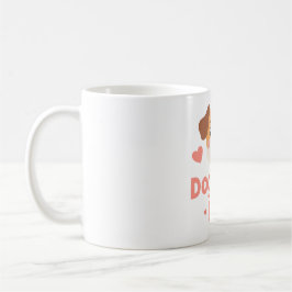 Caneca De Café Dog Mom Era Funny Pet Design