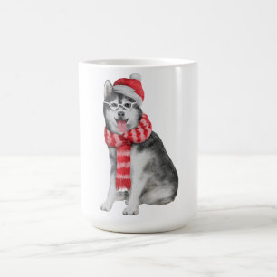 Caneca De Café Doggy Christmas
