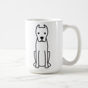Caneca De Café Dogo Argentino