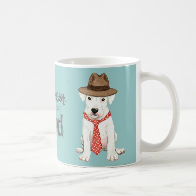 Caneca De Café Dogo Argentino (Direita)