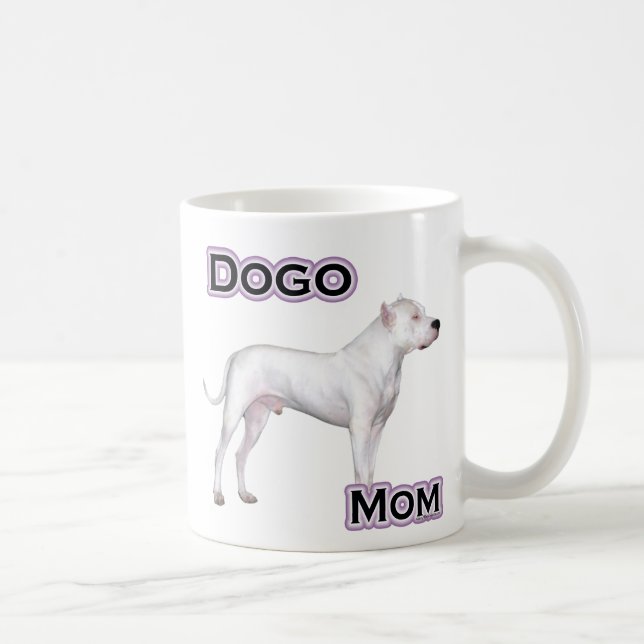 Caneca De Café Dogo Mãe 4 (Direita)