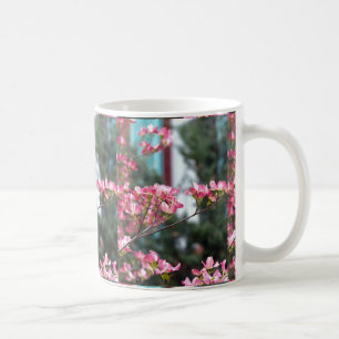 Caneca De Café Dogwood cor-de-rosa