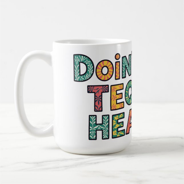 Caneca De Café Doin' Some Tequila Healin' (Esquerda)