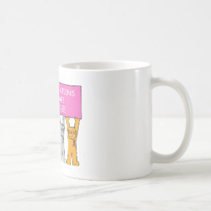 Caneca De Café Dois Anos De Aniversário De Remissão De Canceres