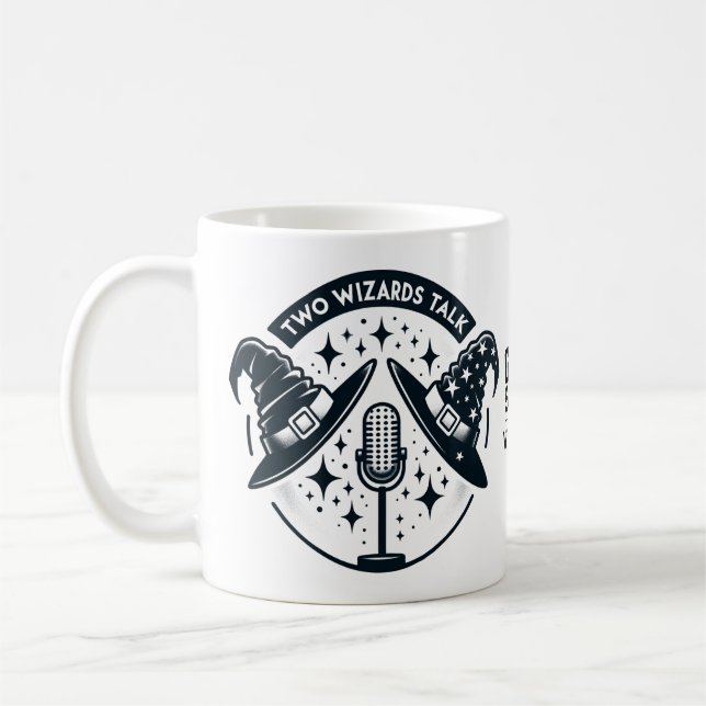 Caneca De Café Dois Assistentes Falam (Esquerda)