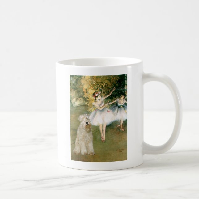 Caneca De Café Dois Dançarinos - Wheaten Terrier 7 (Direita)