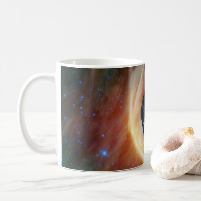 Caneca De Café Dois Espaçadores Voyager Explorando Espaço Turbule (Com Donut)
