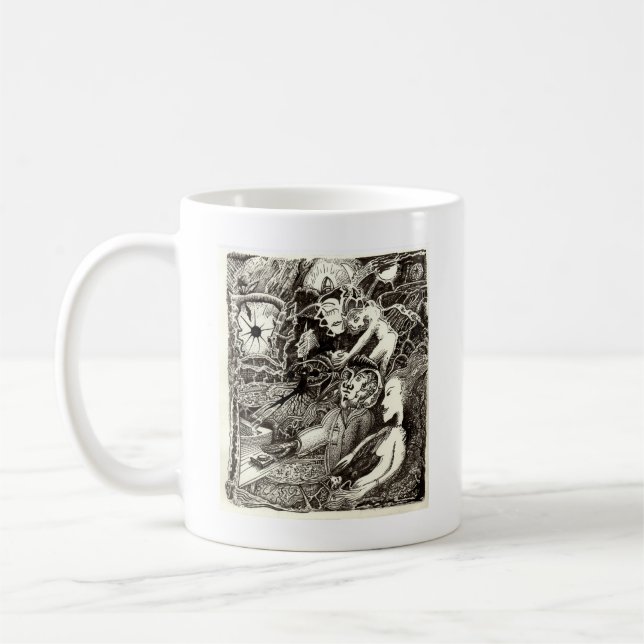 Caneca De Café Dois mundos (Esquerda)