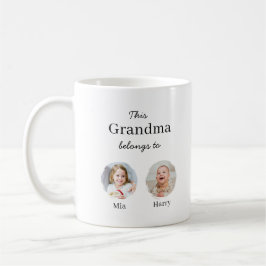 Caneca De Café Dois Netos Personalizados 