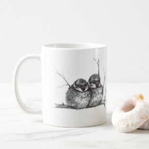 Caneca De Café Dois pardais