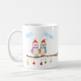 Caneca De Café Dois Passarinhos