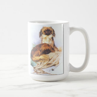Caneca De Café Dois Pekingese