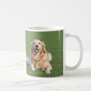 Caneca De Café Dois retrievers dourados bonitos
