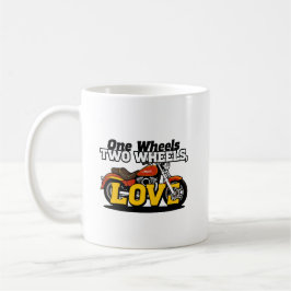 Caneca De Café Dois Rodas Amor