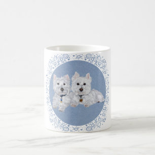 Caneca De Café Dois Westies