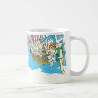 Caneca De Café Doki e a caminhada de Nabi