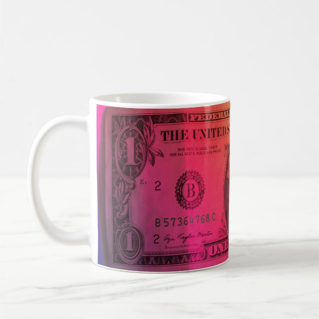 Caneca De Café dólar arco-íris (Esquerda)