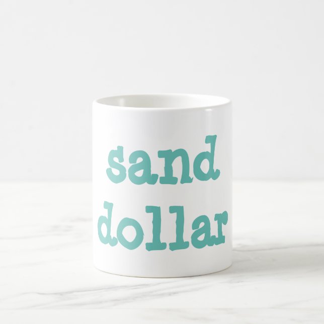 Caneca De Café dólar de areia (Centro)