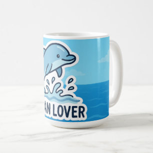 Caneca De Café Dolphin Vibes