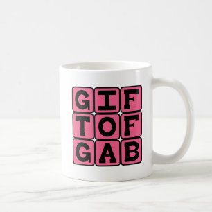 Caneca De Café Dom da Palavra, Expressão Aliterativa