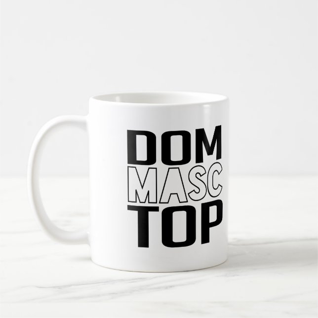 Caneca De Café Dom Masc Melhor (Esquerda)