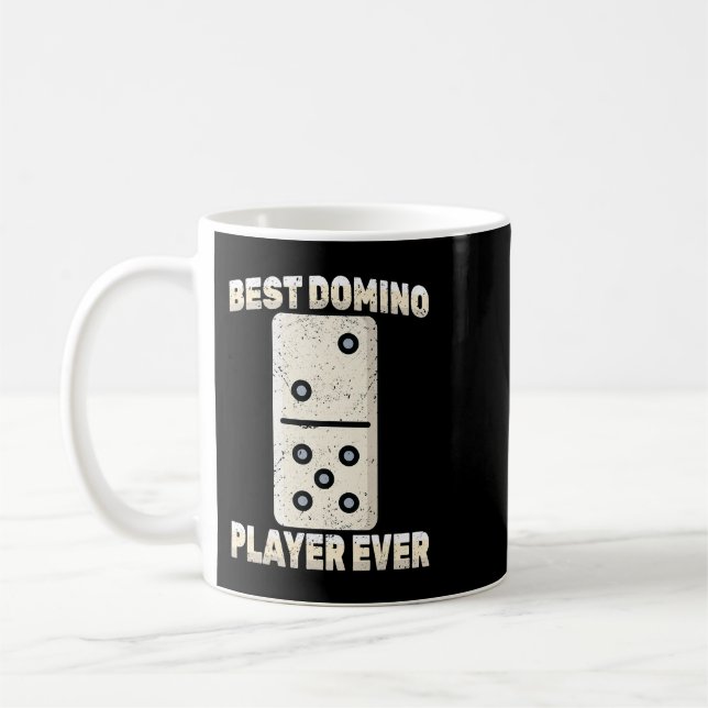 Caneca De Café domina o melhor jogador de domino do torneio (Esquerda)