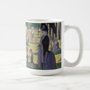 Caneca De Café Domingo em La Grande Jatte por Georges Seurat