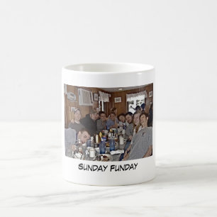 Caneca De Café Domingo Funday