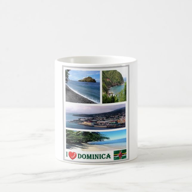 Caneca De Café Dominica - Eu Amo - (Centro)
