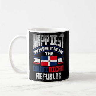 Caneca De Café Dominicana Happiest Quando Estou Na República Domi