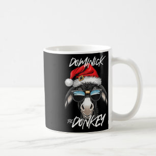 Caneca De Café Dominick The Donkey Engraçado Cristo Italiano De N