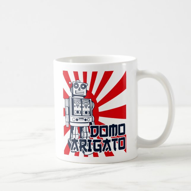 Caneca De Café Domo Arigato (Direita)