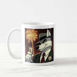 Caneca De Café Don Lupo Canino "New Year"