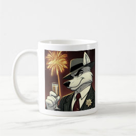 Caneca De Café Don Lupo Canino "New Year"