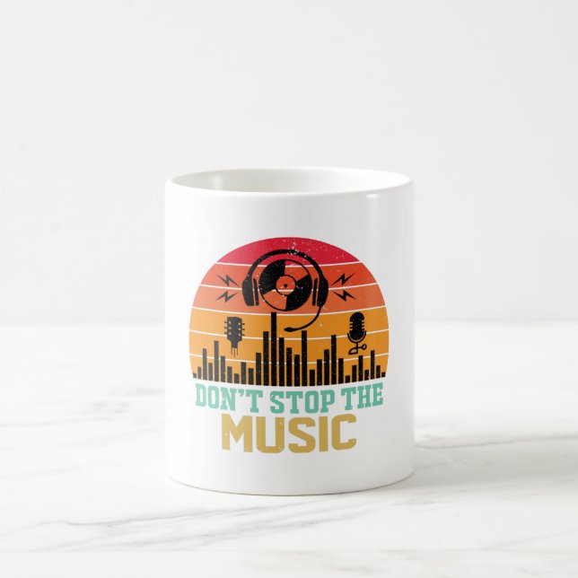 Caneca De Café Don’t Stop The Music Coffee Mug (Centro)
