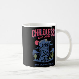 Caneca De Café Dona dos Gatos Para Kamala Harris Amante de Gatos 