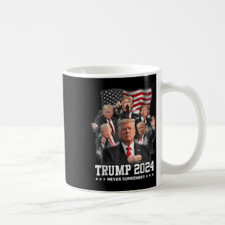 Caneca De Café Donald J Trump 2024 Nunca Rende 1