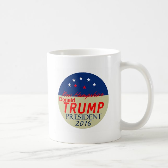 Caneca De Café Donald Trump 2016 (Direita)