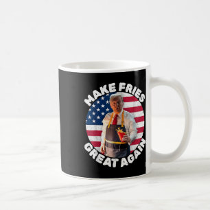Caneca De Café Donald Trump 2024 Batata Frita - Faça Batatas Frit