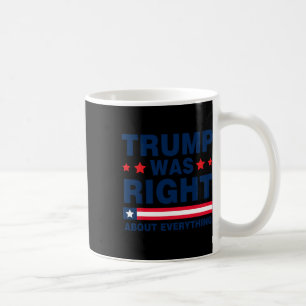 Caneca De Café Donald Trump 2024 Engraçado Trump Estava Certo Sob