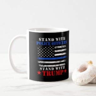 Caneca De Café Donald Trump 2024 fica com policiais