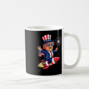 Caneca De Café Donald Trump 2024 Happy 4 De Julho Trump