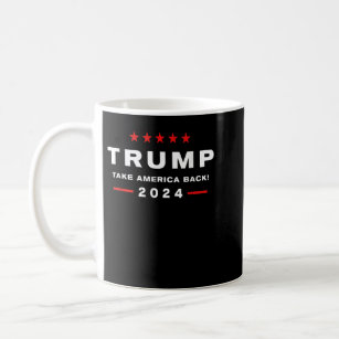 Caneca De Café Donald Trump 2024 Retome As Eleições Americanas - 