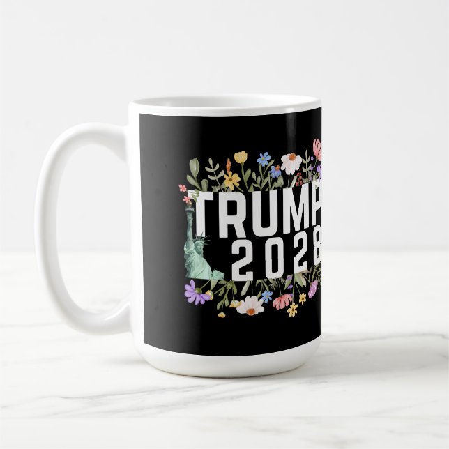 Caneca De Café Donald Trump 2028 (Esquerda)