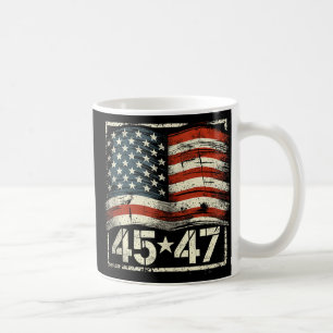 Caneca De Café Donald Trump 45 47 Inauguração Dia 2025 Presidente