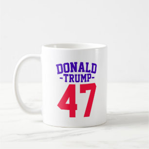 Caneca De Café Donald Trump 47 Eleição Presidencial 2024
