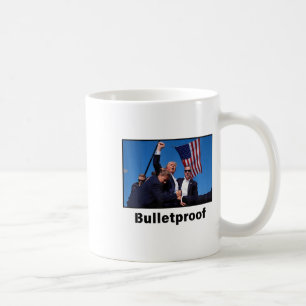Caneca De Café Donald Trump à prova de bala 2024