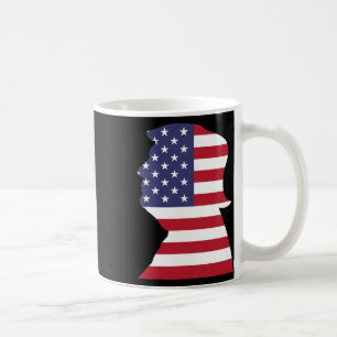 Caneca De Café Donald Trump Bandeira Americana Presidente Republi
