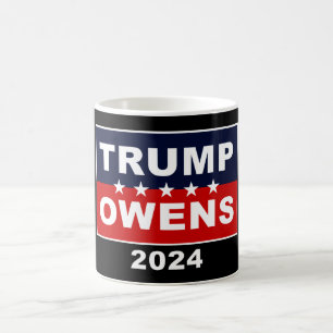Caneca De Café Donald Trump & Candace Owens 2024 Eleição nos EU